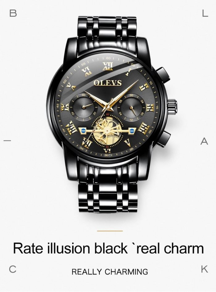OLEVS Watch 2859 Luxury Business Chronograph OLEVS WATCHES