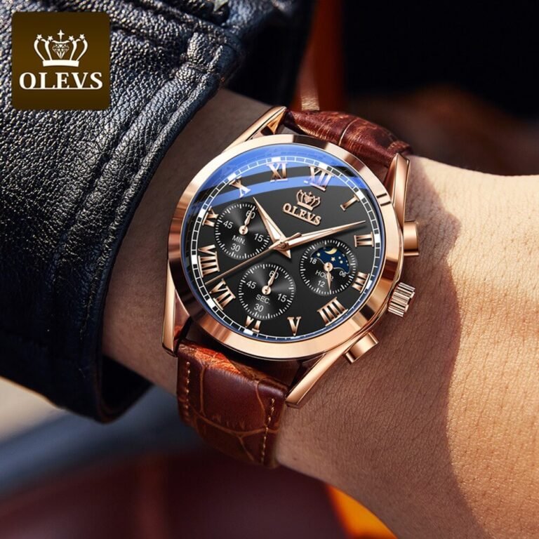 OLEVS Chronograph Watch Luxury Sport - OLEVS WATCHES