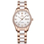 OLEVS 6637 Luxury Ceramic Mechanical Watch