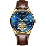 OLEVS 3601 Tourbillon Skeleton Luxury Watch