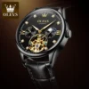 OLEVS 3601 Tourbillon Skeleton Luxury Watch - Image 4