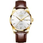Olevs 6898 PU Leather Quality Business Watch