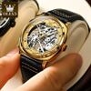 Olevs Quality Square Automatic Mechanical Luxury Watch-11