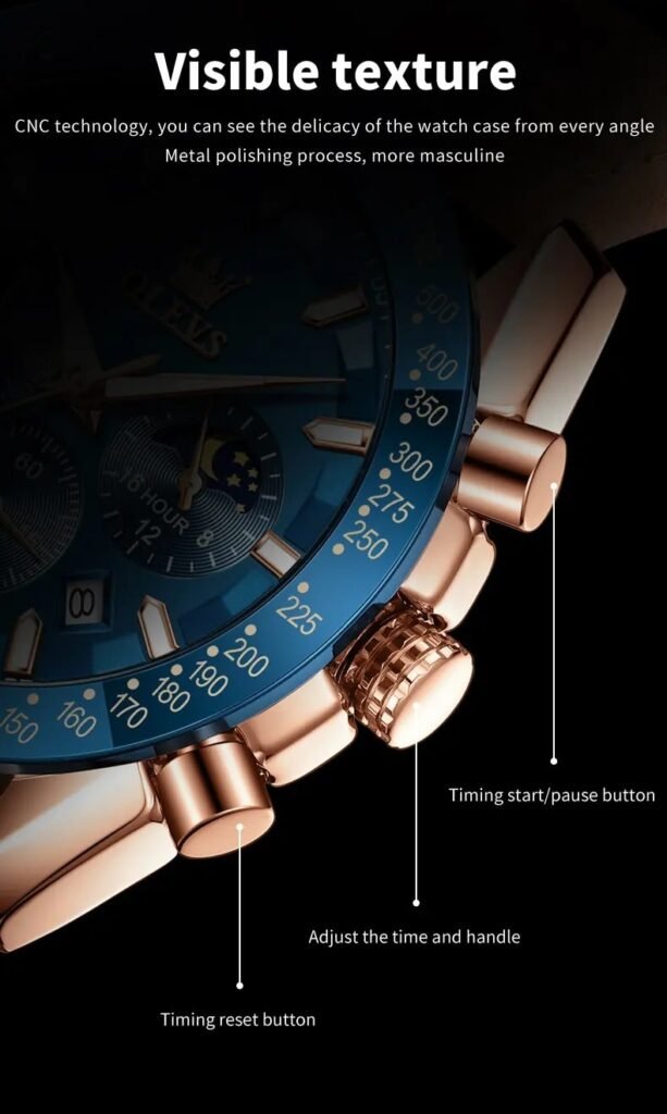 OLEVS 9957 Men's Luxury Multifunction Watch OLEVS WATCHES