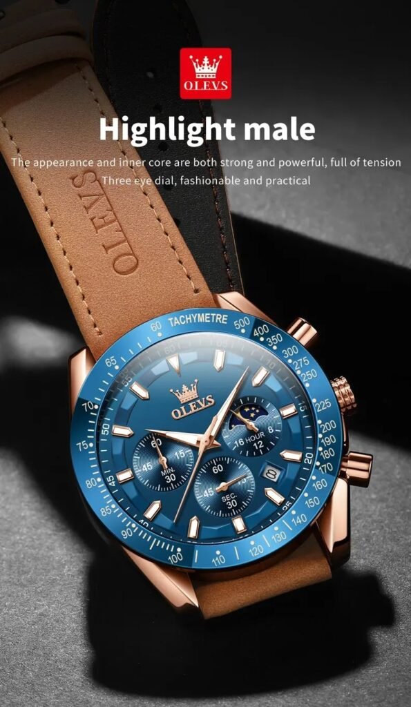 OLEVS 9957 Men's Luxury Multifunction Watch OLEVS WATCHES