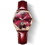 OLEVS 5581 Mother of Pearl and Love Collide Watch