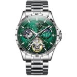 OLEVS 6689 Luxury Skeleton Automatic Men's Watch