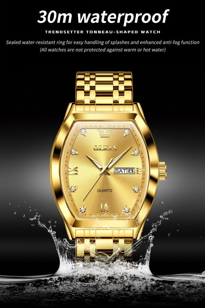 Olevs 5528 Luxury Square Quartz Watch OLEVS WATCHES