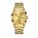 Olevs 5528 Luxury Square Quartz Watch
