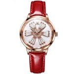 OLEVS 5579 Women's Casual Leather Quartz Watch