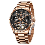 OLEVS Watch 6655 Men's Luxury Pilot Mechanical