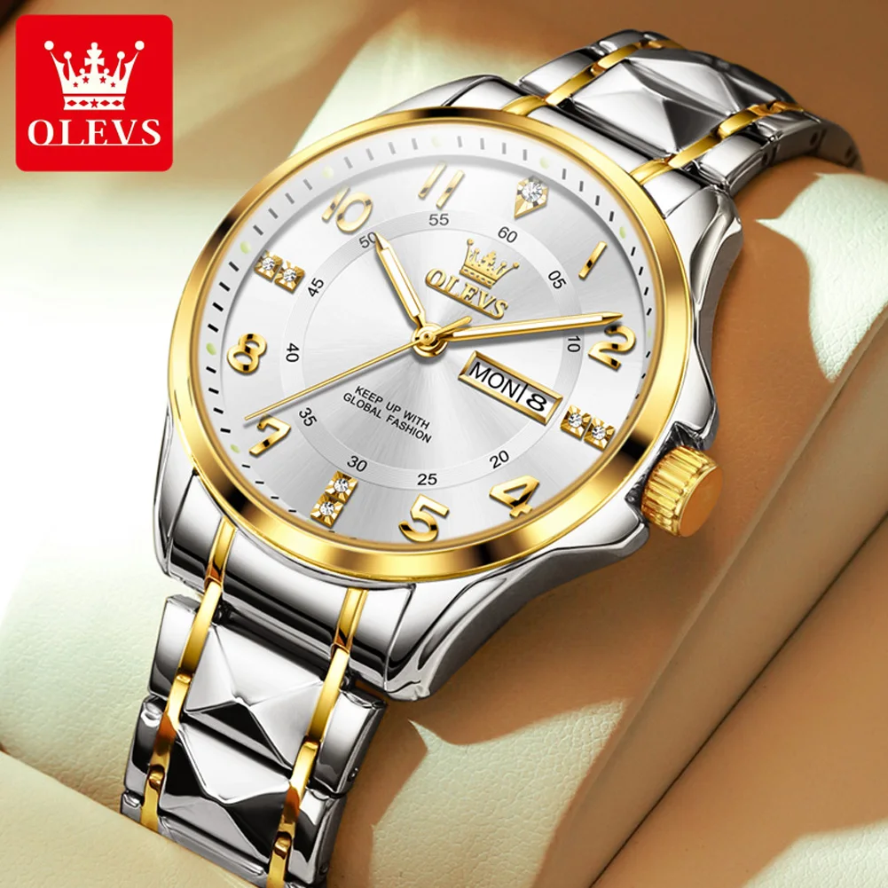 OLEVS 2910 Luxury Couple Stylish Watches - OLEVS WATCHES