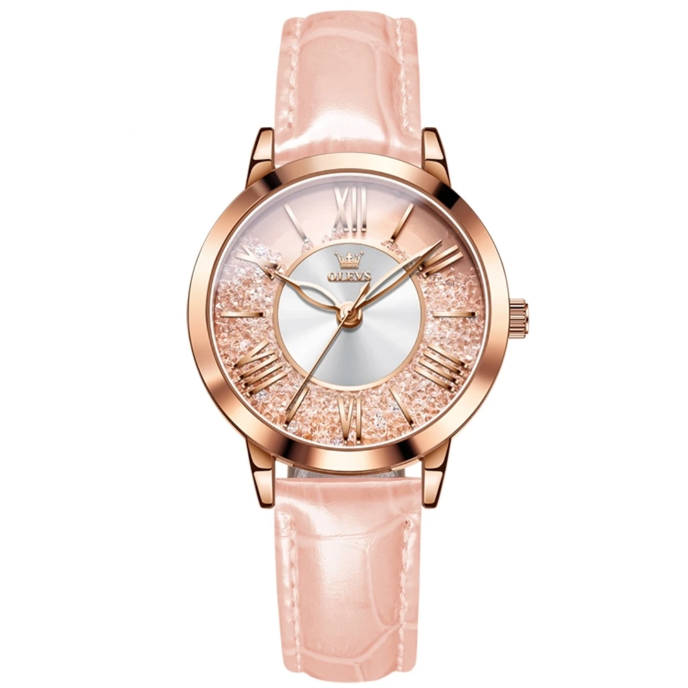 OLEVS 5539 Quicksand Dial Fashion Watch - OLEVS WATCHES
