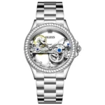 OLEVS 6699 Transparent Character Casual Watch