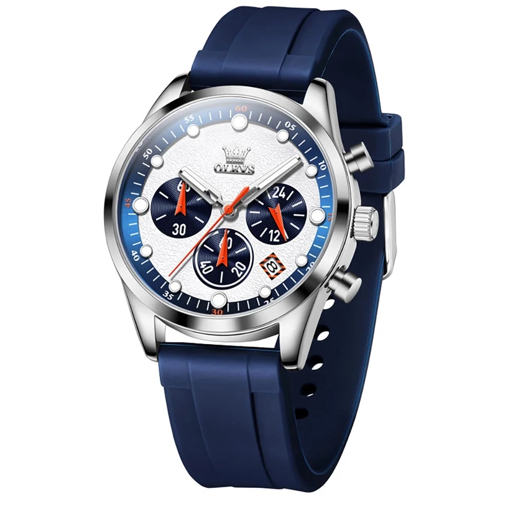 OLEVS 5602 Chronograph Quartz Mens Sports Watch - OLEVS WATCHES