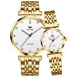 OLEVS 5596 Luxury Couple Quartz Watches