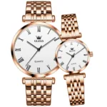 OLEVS 5592 Quartz Fashion Watches Couples Gift