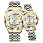 OLEVS 9810 Luxury Quartz Watch for Couples