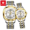 OLEVS 9810 Luxury Quartz Watch for Couples - Image 2