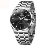 OLEVS 9811 Luxury Dual Calendar Mechanical Watch