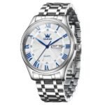 OLEVS 3663 Ultra-Slim Golden Quartz Watch