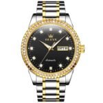 OLEVS 7003 Luxury Mechanical Watch with Diamond Dial