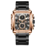 OLEVS 2958 Mens Square Chronograph Watch