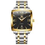 OLEVS 2969 Mens Retro Square Quartz Watch