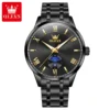 OLEVS 3638 Mens Quartz Moonphase Watch - Image 2