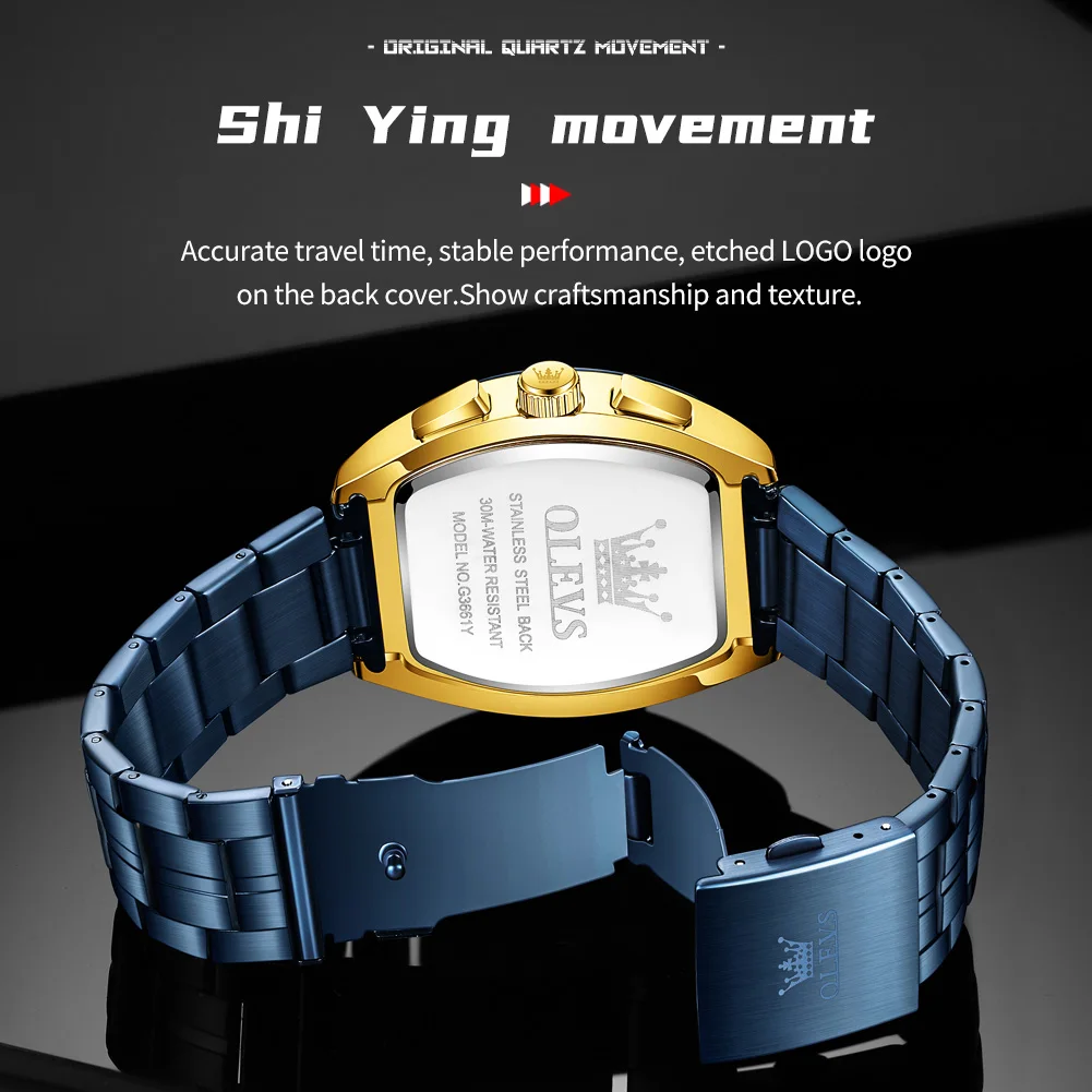 OLEVS 3661 Richard-Style Luxury Mens Watch-2 (2) OLEVS 3661 Richard-Style Luxury Mens Watch - Image 3