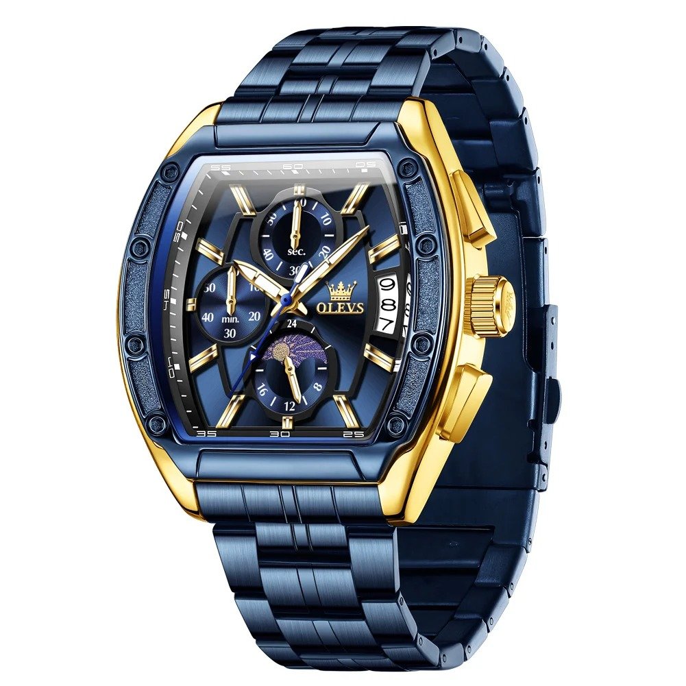 OLEVS 3661 Richard-Style Luxury Mens Watch OLEVS 3661 Richard-Style Luxury Mens Watch - Image 1