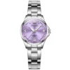 OLEVS 3668 Classic Round Stainless Steel Women's Watch