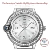 OLEVS 5588 Crystal Bezel Quartz Watch for Women - Image 4
