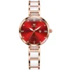 OLEVS 5589 Ceramic Women’s Watch – Quartz Luxury Timepiece