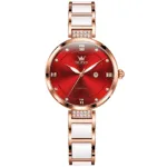 OLEVS 5589 Ceramic Women’s Watch – Quartz Luxury Timepiece
