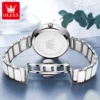 OLEVS 5589 Ceramic Women’s Watch – Quartz Luxury Timepiece - Image 2