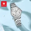 OLEVS 5600 Women’s Stainless Steel Watch – Sport Quartz Elegance - Image 2