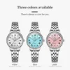 OLEVS 5600 Women’s Stainless Steel Watch – Sport Quartz Elegance - Image 4