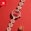 OLEVS 5630 Bracelet-Style Round Women's Watch - Image 4