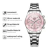 OLEVS 5632 Chronograph Round Women's Watch - Image 4