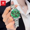 OLEVS 5632 Chronograph Round Women's Watch - Image 6