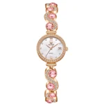 OLEVS 5633 Zirconia Dial Round Women's Watch