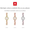 OLEVS 5633 Zirconia Dial Round Women's Watch - Image 3