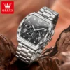 OLEVS 5639 Mens Square Quartz Watch - Image 3