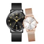 OLEVS 5653 Ultra-Thin Couples Quartz Watches