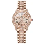 OLEVS 9943 Diamond Accent Round Women's Watch
