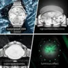OLEVS 2943 Mens Quartz Chronograph Watch - Image 3