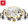 OLEVS 3655 Mens Luxury Quartz Business Watch - Image 3