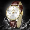 OLEVS 2933 Classic Waterproof Business Quartz Watch - Image 3