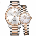 OLEVS 3612 Luxury Couple Quartz Watch